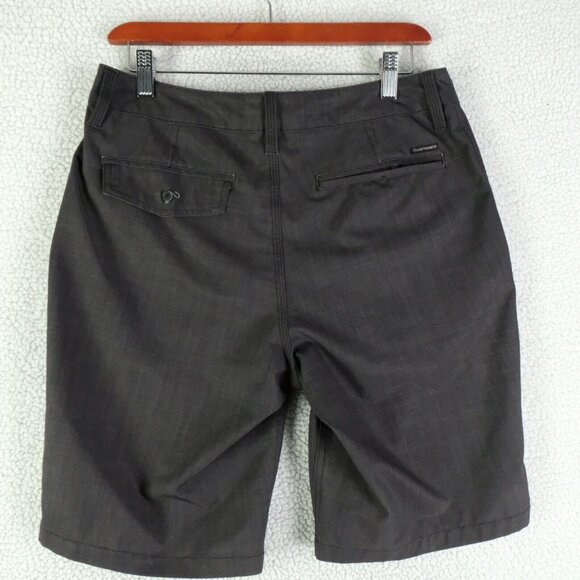 Quiksilver Amphibians Shorts Mens 30 Gray Swim Beach Summer Hybrid - Picture 4 of 12